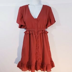Women's Miami by Francesca's Dress Vintage Look Bu